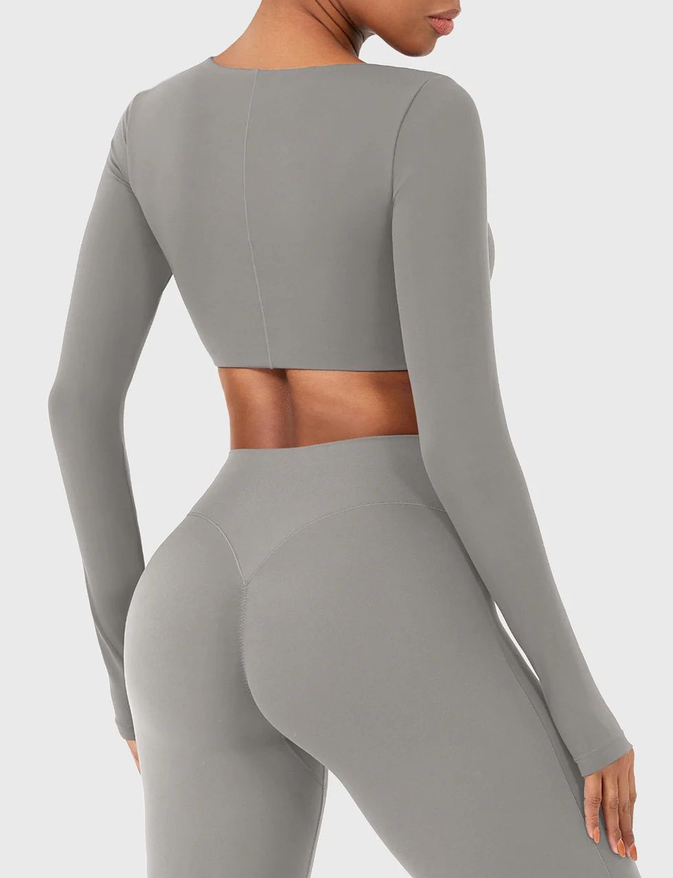 Yeoreo Agantha Ruched Long Sleeve Top